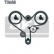 SKF VKMC 95628 - Pompe à eau + kit de courroie de distribution