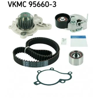 Pompe à eau + kit de courroie de distribution SKF [VKMC 95660-3]