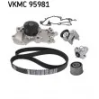 Pompe à eau + kit de courroie de distribution SKF [VKMC 95981]