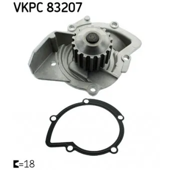 Pompe à eau SKF VKPC 83207