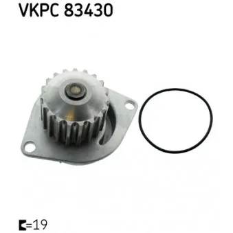 Pompe à eau SKF VKPC 83430