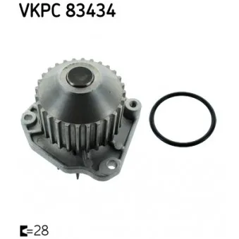 Pompe à eau SKF VKPC 83434