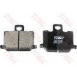 TRW MCB507 - Jeu de 2 plaquettes de frein avant