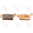 TRW MCB575SR - Jeu de 2 plaquettes de frein avant
