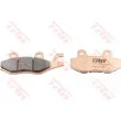 TRW MCB615SRQ - Jeu de 2 plaquettes de frein avant