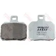 TRW MCB700EC - Jeu de 2 plaquettes de frein avant