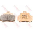 TRW MCB733SRM - Jeu de 2 plaquettes de frein avant