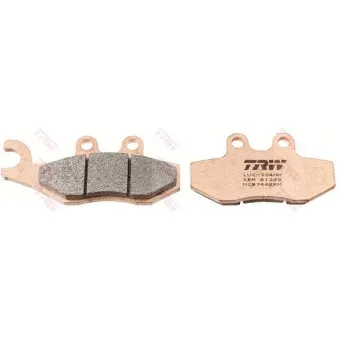 Jeu de 2 plaquettes de frein avant TRW MCB744SRM