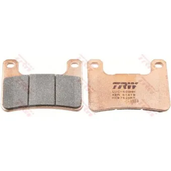 TRW MCB752SRT - Jeu de 2 plaquettes de frein avant