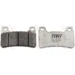 TRW MCB755CRQ - Jeu de 2 plaquettes de frein avant