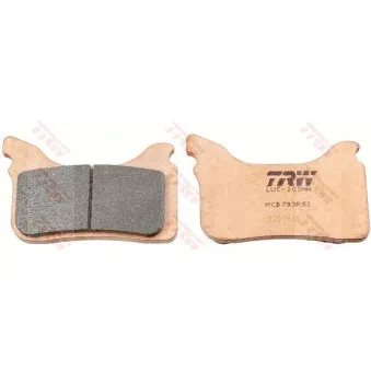 Jeu de 2 plaquettes de frein avant TRW MCB793RSI