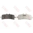 TRW MCB858CRQ - Jeu de 2 plaquettes de frein avant
