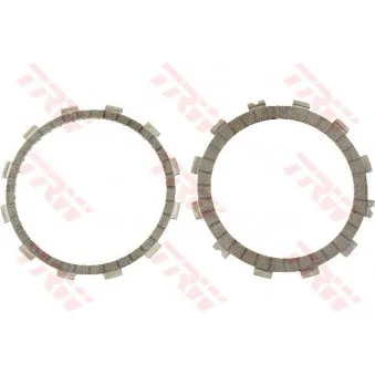 Kit disques garnis, embrayage TRW MCC354-9RAC