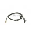 Capteur, vitesse de roue BOSCH [0 265 007 027]