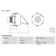 BOSCH 0 986 045 410 - Alternateur