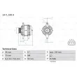 BOSCH 0 986 084 440 - Alternateur