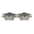 BOSCH 0 986 424 758 - Jeu de 4 plaquettes de frein avant