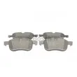 BOSCH 0 986 424 758 - Jeu de 4 plaquettes de frein avant