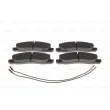 BOSCH 0 986 460 946 - Jeu de 4 plaquettes de frein avant