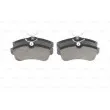BOSCH 0 986 461 147 - Jeu de 4 plaquettes de frein avant