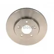 BOSCH 0 986 479 091 - Jeu de 2 disques de frein avant
