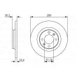 BOSCH 0 986 479 118 - Jeu de 2 disques de frein arrière