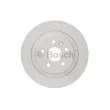 BOSCH 0 986 479 D90 - Jeu de 2 disques de frein arrière