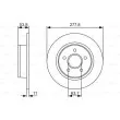 BOSCH 0 986 479 S51 - Jeu de 2 disques de frein avant