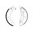 BOSCH 0 986 487 660 - Jeu de mâchoires de frein