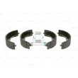 BOSCH 0 986 487 712 - Jeu de mâchoires de frein, frein de stationnement