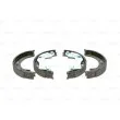 BOSCH 0 986 487 713 - Jeu de mâchoires de frein, frein de stationnement