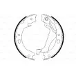 BOSCH 0 986 487 713 - Jeu de mâchoires de frein, frein de stationnement