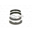 BOSCH 0 986 487 725 - Jeu de mâchoires de frein, frein de stationnement