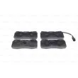 BOSCH 0 986 494 131 - Jeu de 4 plaquettes de frein avant