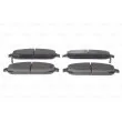 BOSCH 0 986 494 370 - Jeu de 4 plaquettes de frein avant