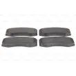 BOSCH 0 986 494 405 - Jeu de 4 plaquettes de frein avant