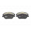 Jeu de 4 plaquettes de frein avant BOSCH [0 986 494 564]
