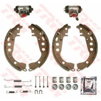 Kit de freins arrière (prémontés) TRW BK1916 pour TOYOTA YARIS 1.3 - 84cv