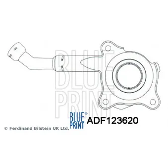 Butée hydraulique, embrayage BLUE PRINT ADF123620 pour FORD TRANSIT 2.2 TDCi [RWD] - 125cv