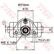 TRW BWC153 - Cylindre de roue