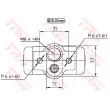 TRW BWD229 - Cylindre de roue