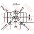 TRW BWD260 - Cylindre de roue