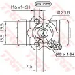 TRW BWD267 - Cylindre de roue