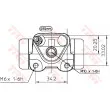 TRW BWD270 - Cylindre de roue