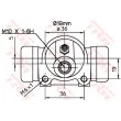 TRW BWD326 - Cylindre de roue