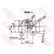 TRW BWF118 - Cylindre de roue