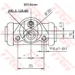 TRW BWF144 - Cylindre de roue