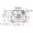 TRW BWF273 - Cylindre de roue