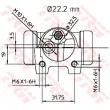 TRW BWH135 - Cylindre de roue