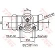 TRW BWK103 - Cylindre de roue